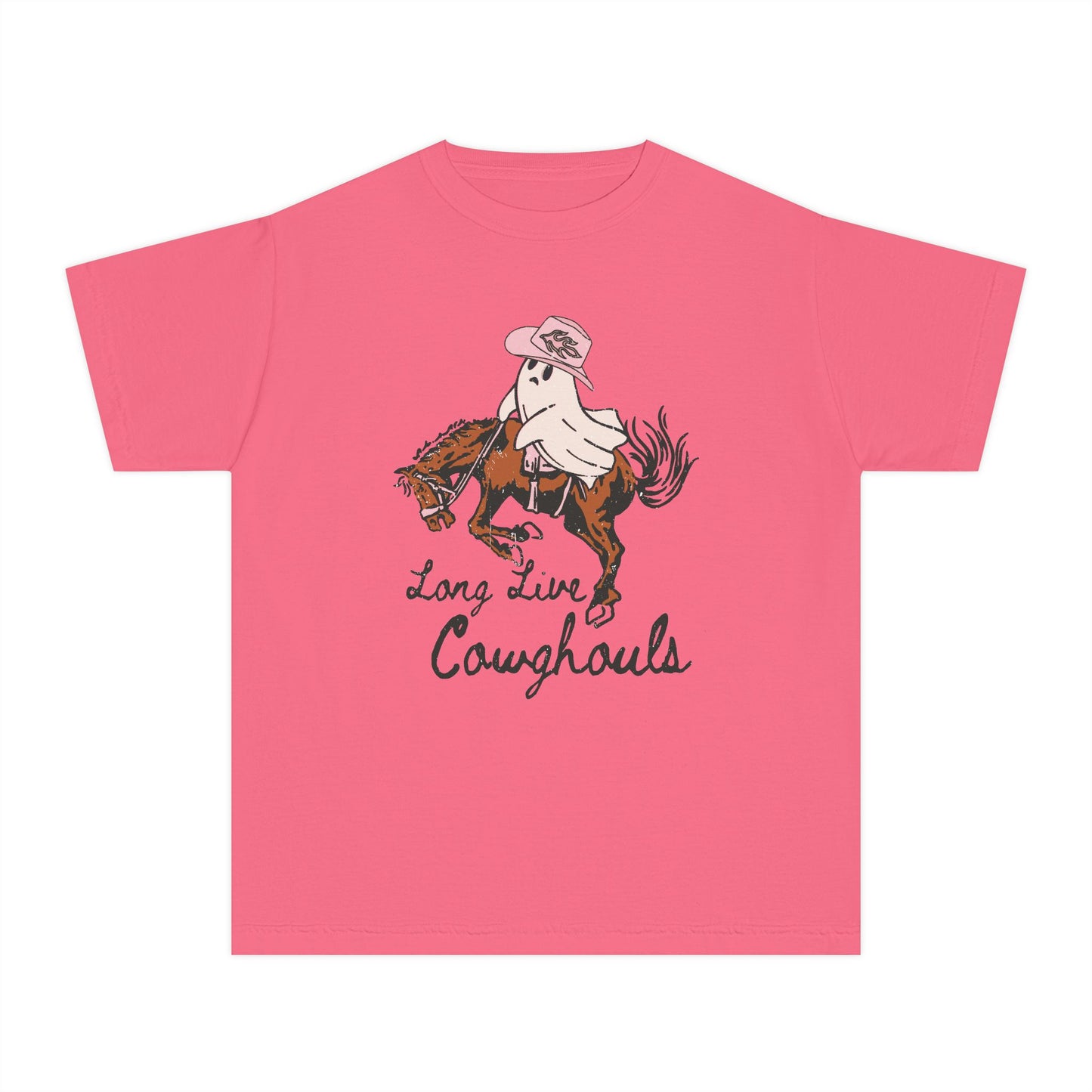 Youth Cowboy Tee, Fun Graphic Tee, Kids Western Shirt, Unique Gift for Young Riders, Birthday Apparel, Western-Themed Clothing