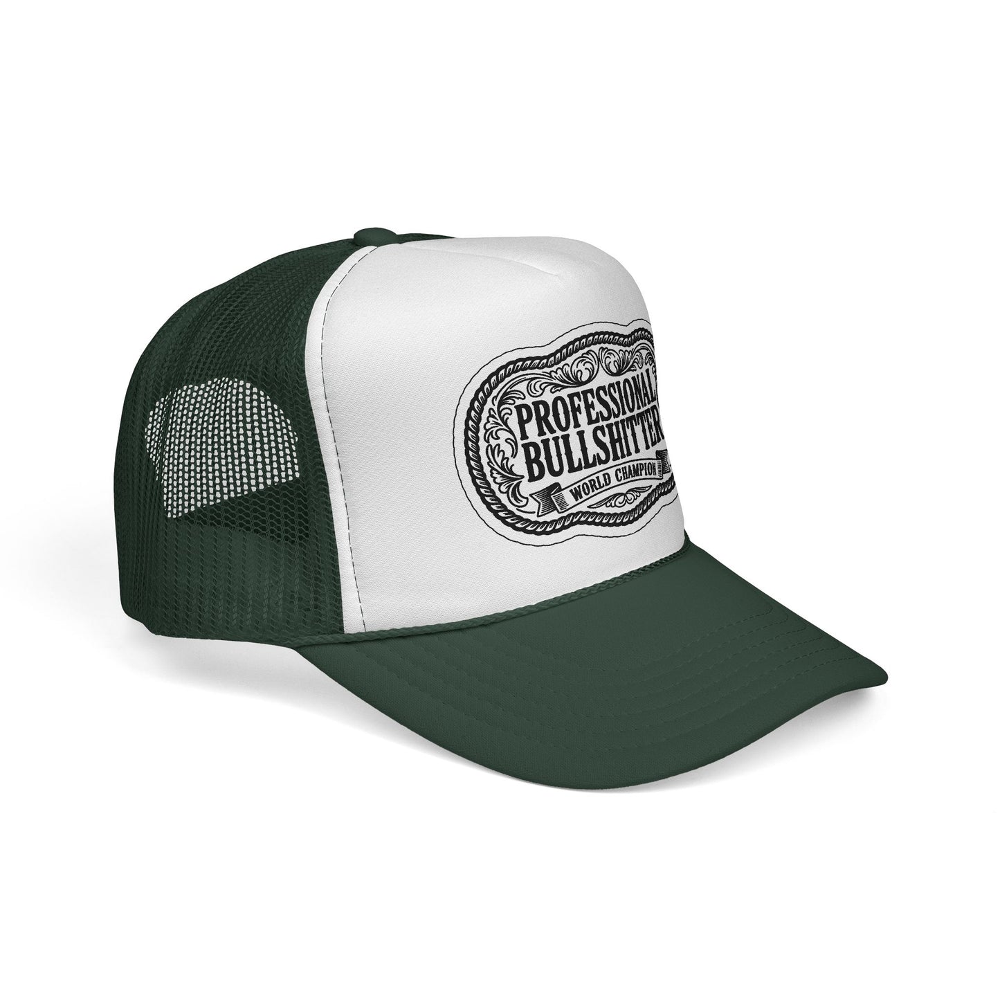 Professional Bullshitter Trucker Hat, Otto Trucker Cap, Funny Hats For Men, Adult Humor Gifts, Blue Collar Trucker Hats, Blue Collar Quote