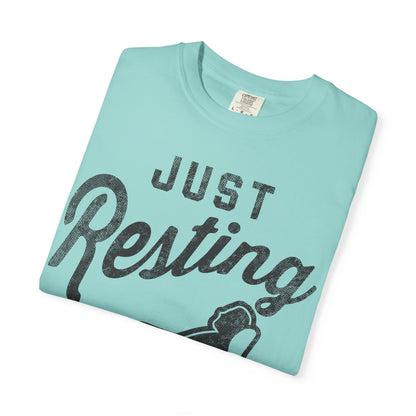 Resting My Eyes T-Shirt - Relaxed Fit Unisex Garment-Dyed Tee for Casual Comfort, Gift for Naps, Home Relaxation, Birthday Parties, [...]