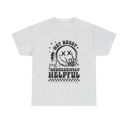 Funny Unisex Heavy Cotton Tee | Undiagnosed Raccoon Graphic | Perfect for Animal Lovers, Birthdays, Casual Wear, Gift Ideas, Coffee