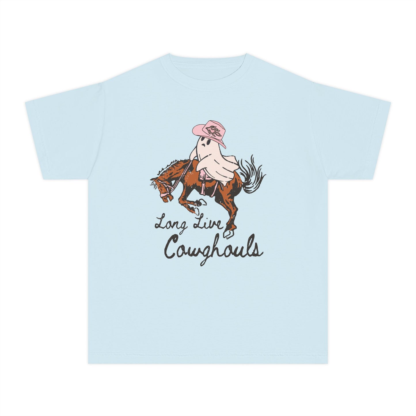 Youth Cowboy Tee, Fun Graphic Tee, Kids Western Shirt, Unique Gift for Young Riders, Birthday Apparel, Western-Themed Clothing