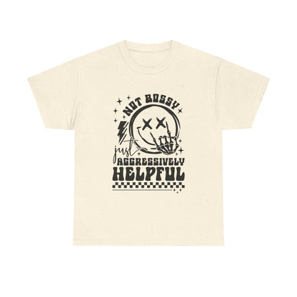 Funny Unisex Heavy Cotton Tee | Undiagnosed Raccoon Graphic | Perfect for Animal Lovers, Birthdays, Casual Wear, Gift Ideas, Coffee