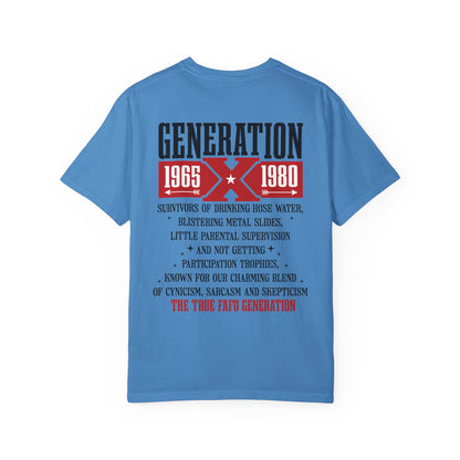 Generation X Adult Unisex Tee