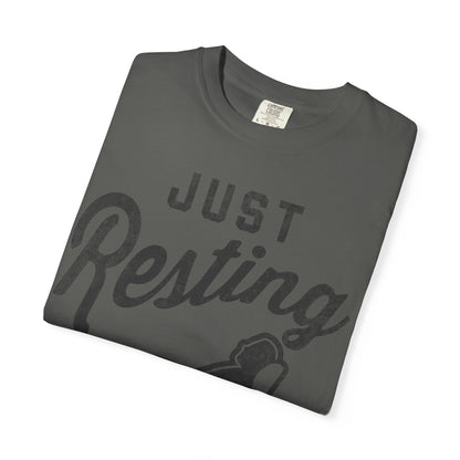 Resting My Eyes T-Shirt - Relaxed Fit Unisex Garment-Dyed Tee for Casual Comfort, Gift for Naps, Home Relaxation, Birthday Parties, [...]