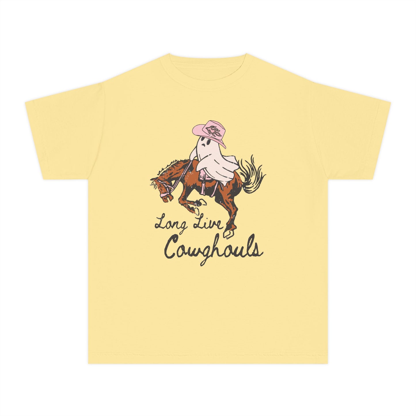 Youth Cowboy Tee, Fun Graphic Tee, Kids Western Shirt, Unique Gift for Young Riders, Birthday Apparel, Western-Themed Clothing