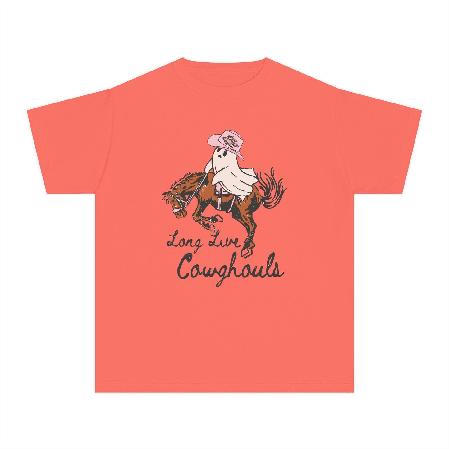 Youth Cowboy Tee, Fun Graphic Tee, Kids Western Shirt, Unique Gift for Young Riders, Birthday Apparel, Western-Themed Clothing