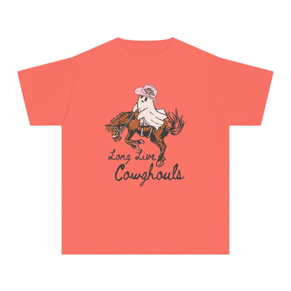 Youth Cowboy Tee, Fun Graphic Tee, Kids Western Shirt, Unique Gift for Young Riders, Birthday Apparel, Western-Themed Clothing