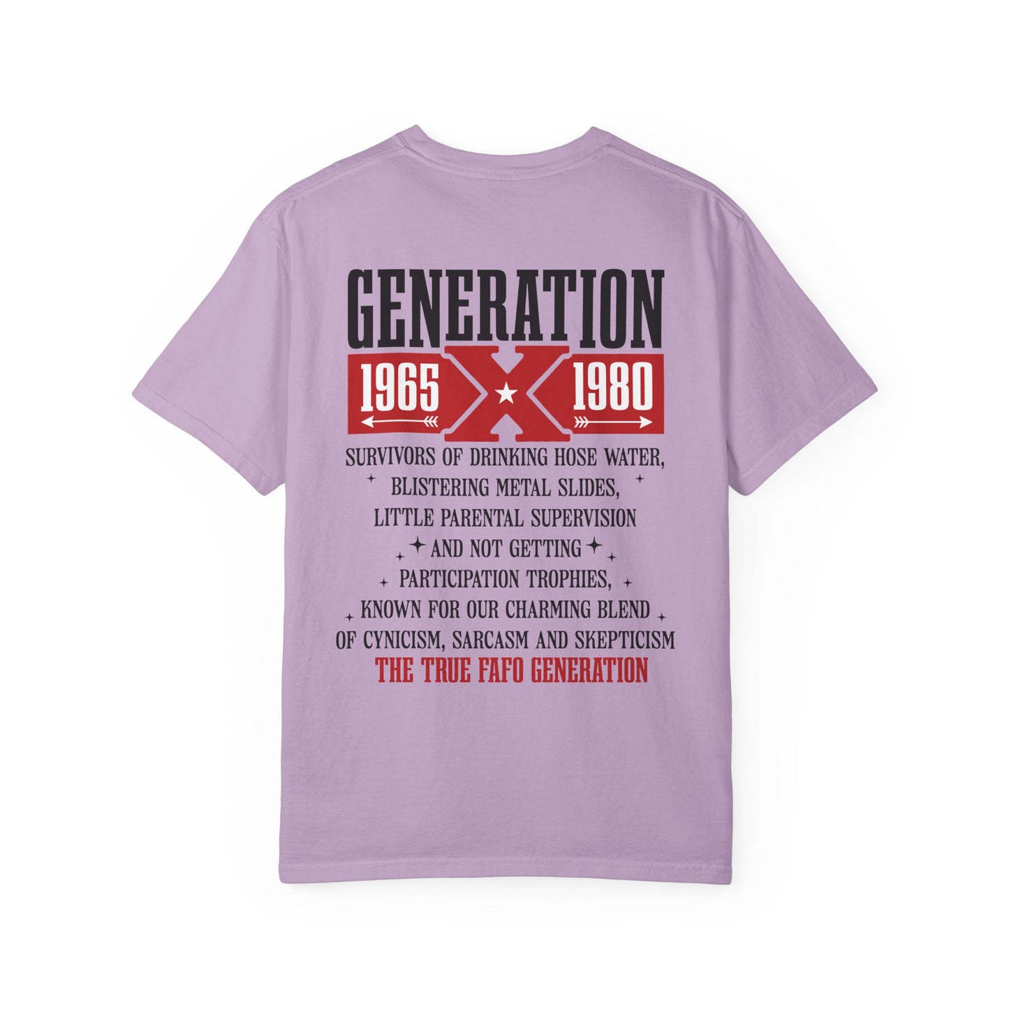 Generation X Adult Unisex Tee
