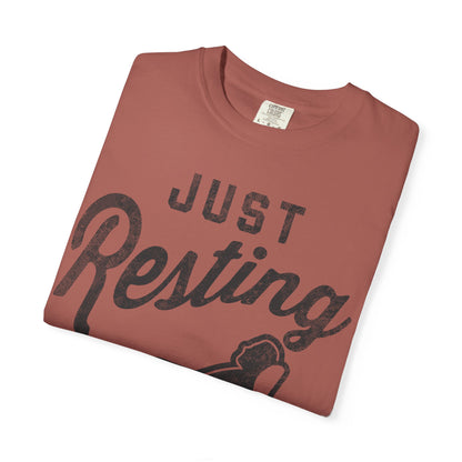 Resting My Eyes T-Shirt - Relaxed Fit Unisex Garment-Dyed Tee for Casual Comfort, Gift for Naps, Home Relaxation, Birthday Parties, [...]