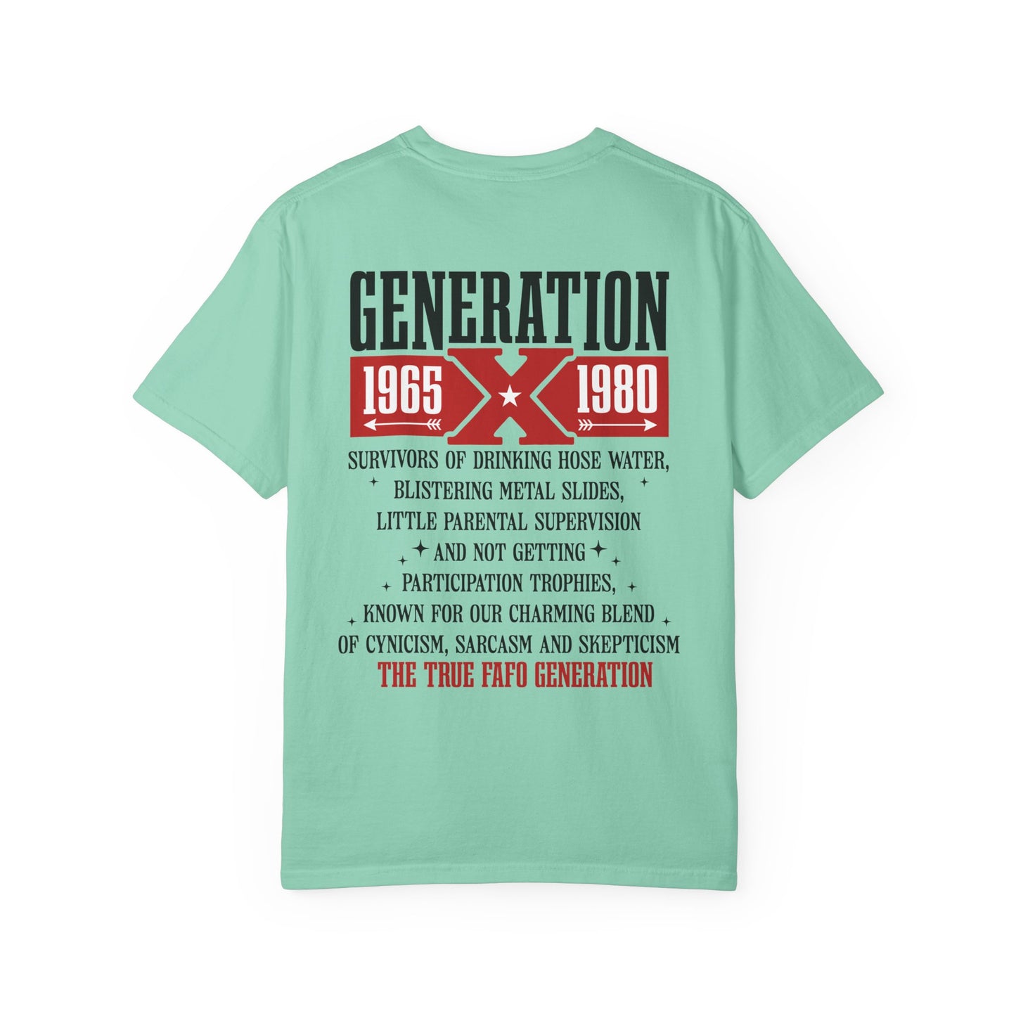 Generation X Adult Unisex Tee