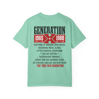 Generation X Adult Unisex Tee