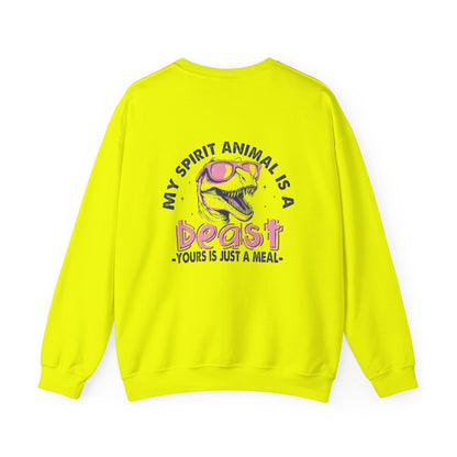 My Spirit Animal is a Beast Gildan® Crewneck Sweatshirt