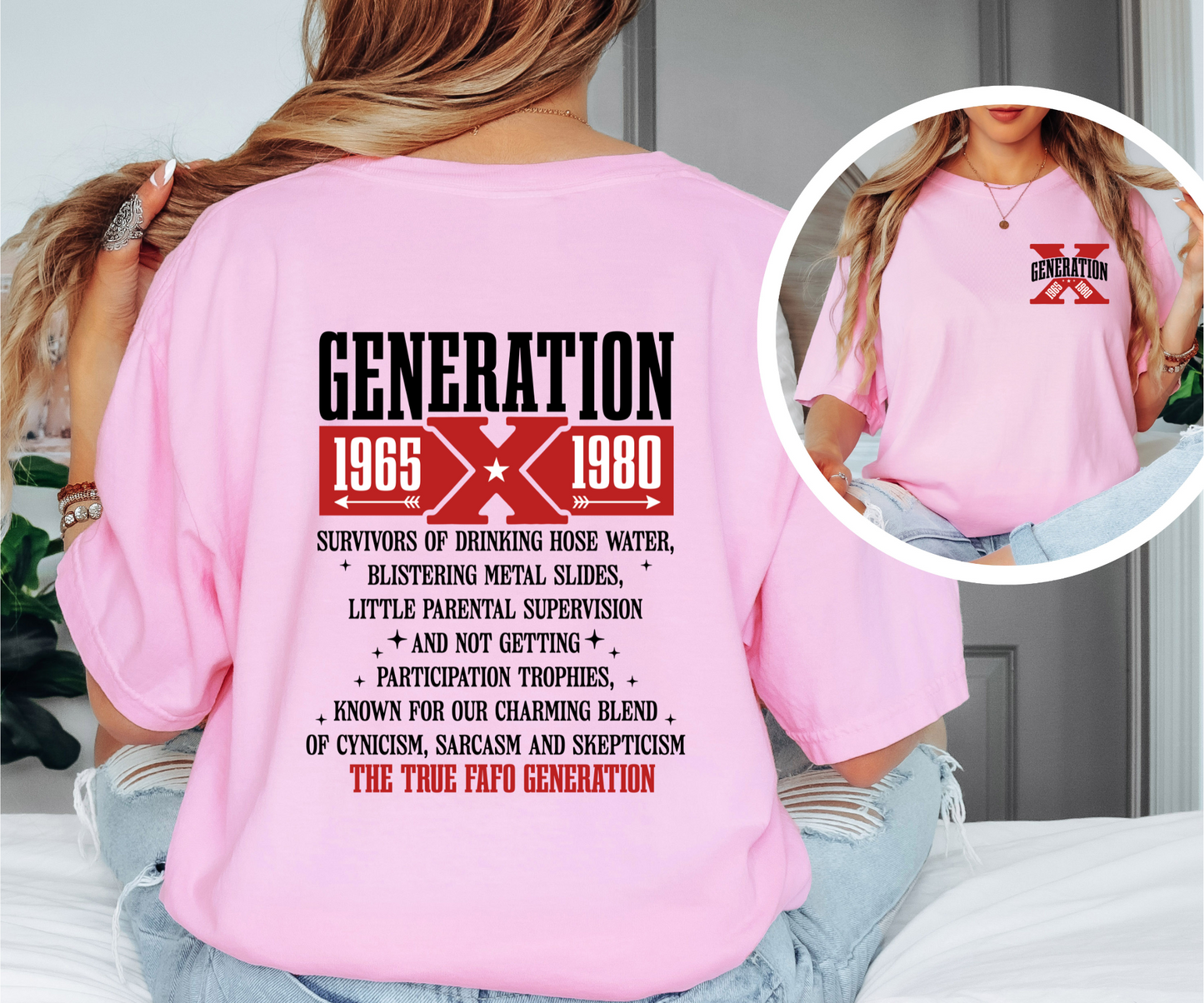 Generation X Adult Unisex Tee
