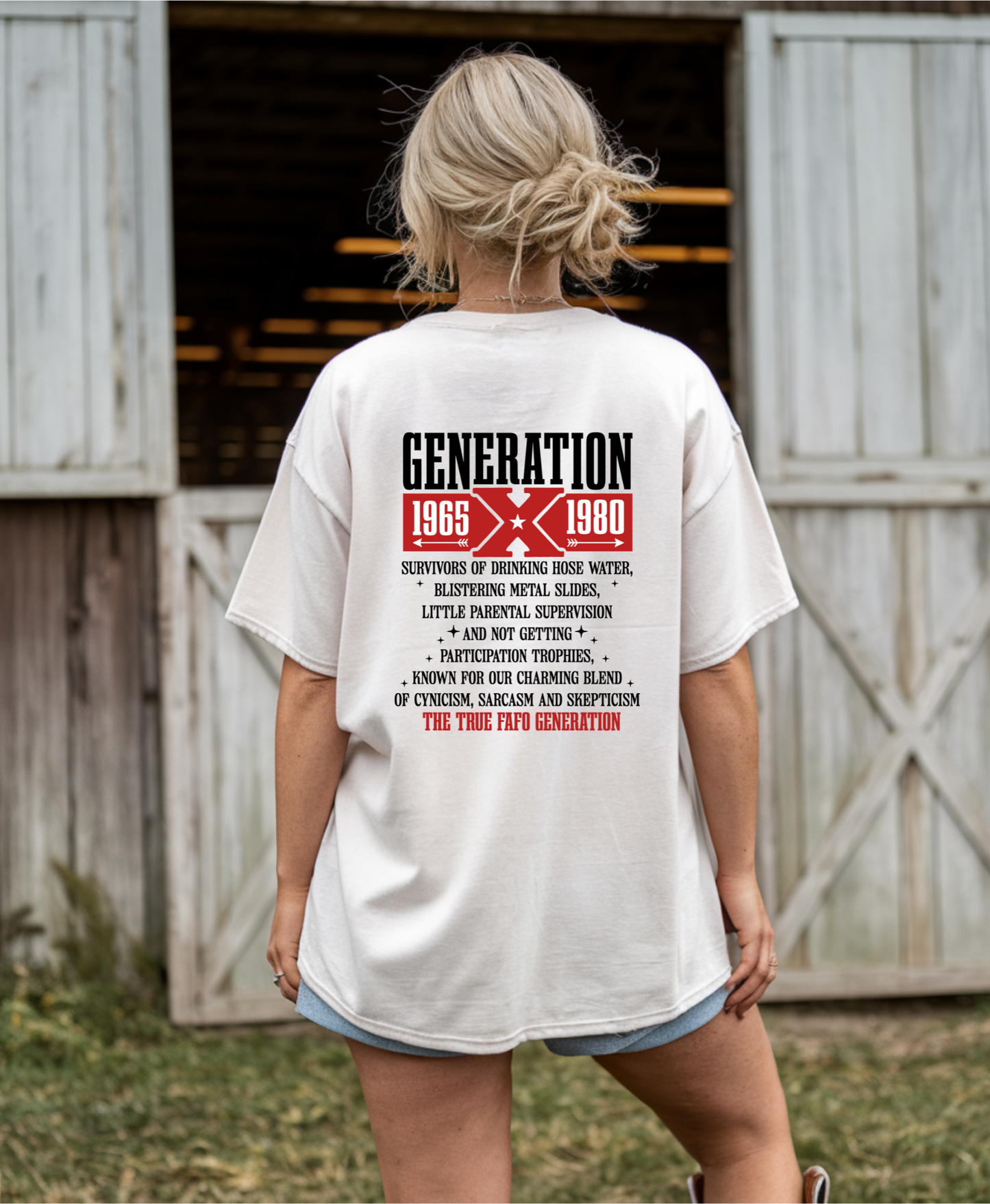 Generation X Adult Unisex Tee