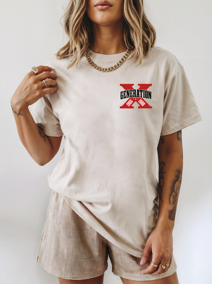 Generation X Adult Unisex Tee