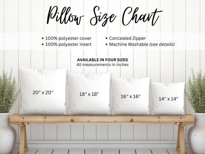 Cozy Holiday 🎄 Floral & Checkered Throw Pillow