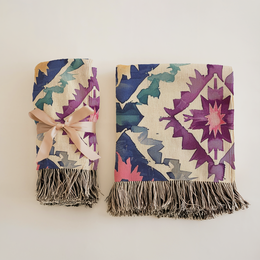 Southwestern Woven Throw Blanket