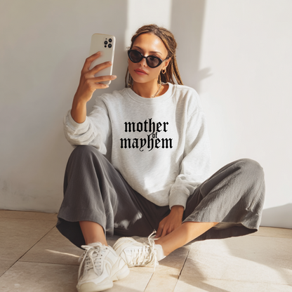 Mother of Mayhem Gildan® Crewneck Sweatshirt
