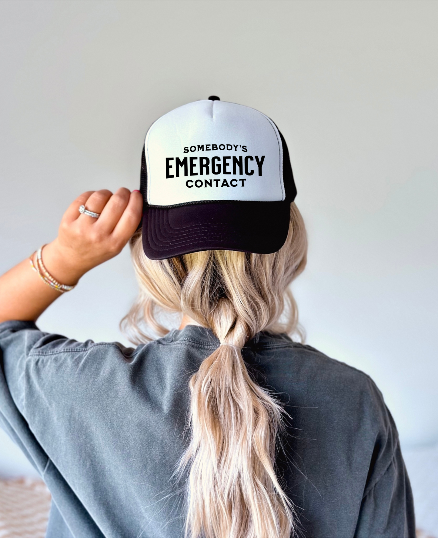 Somebody's Emergency Contact Otto® Trucker Hat