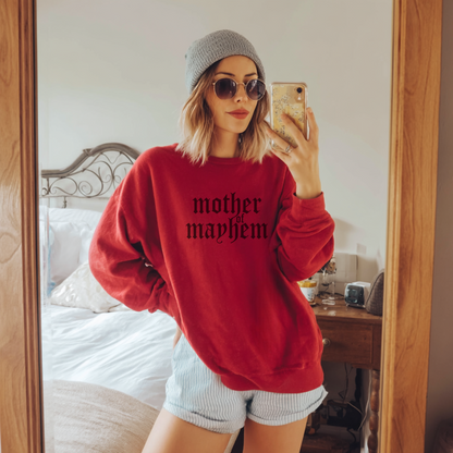 Mother of Mayhem Gildan® Crewneck Sweatshirt