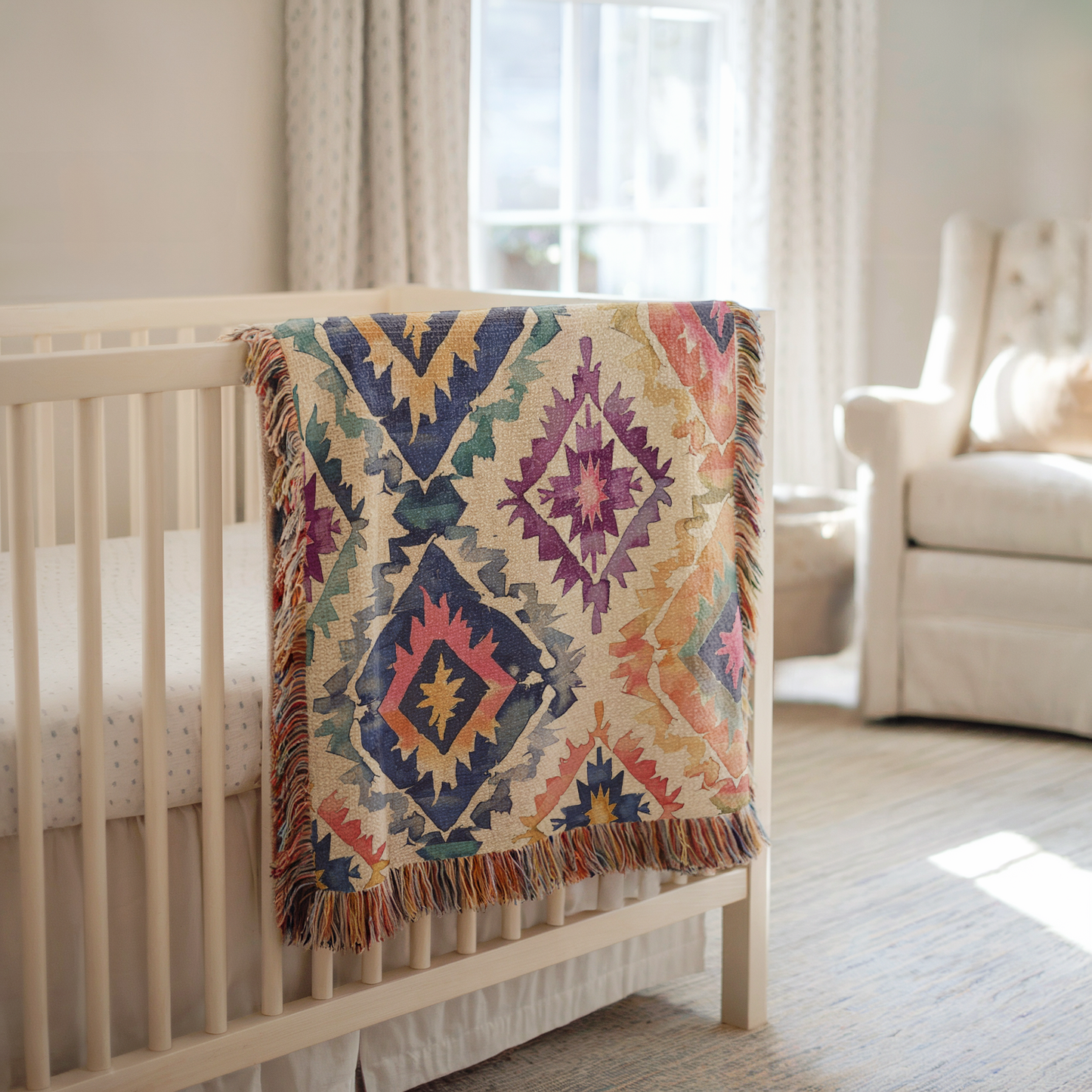 Southwestern Woven Throw Blanket